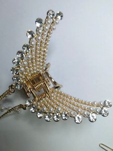 2 Pcs Korean Style Metal Hair Claw/ Clutcher