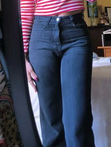 Dark Wash Wide Leg Jeans