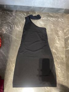 Choker Style One Shoulder Dress