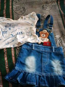 Girls Denim Outfit