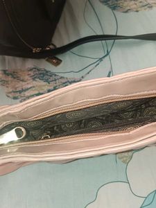 Trendy Pretty Pink Bag For Girls