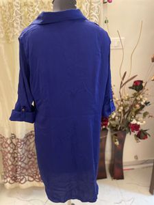 Blue Button-Down Shirt