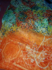 Colorful Printed Saree