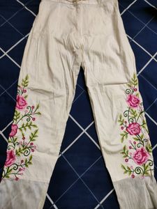 Pink Kurta With Designer Pant