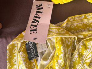 Neon Swimsuit With Sarong