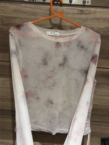 Tie-Dye Long Sleeve Top