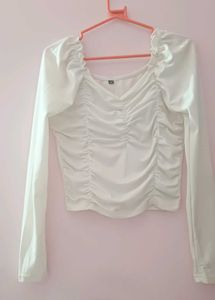 Beautiful White Crop Top