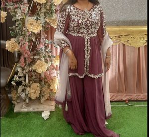 Heavy Peplum Party Wear Suit Set