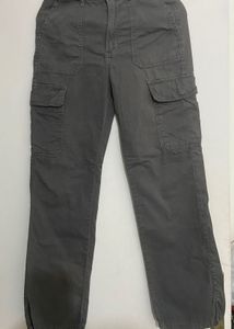 ZARA Grey Cargo Pants
