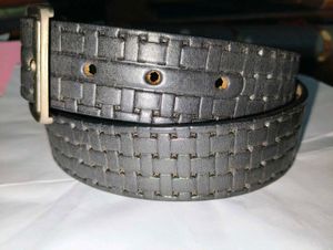 Genuine leather belt