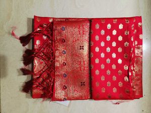 Elegant Blue Banarasi  Silk Saree