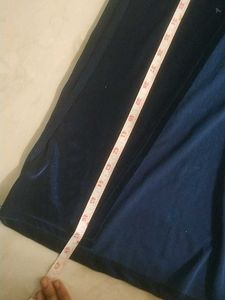 Blue Velvet Kurti