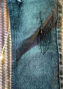 Balck Colour Jeans For Women