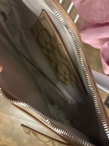 Coach Logo Leather Hobo Bag Master Copy