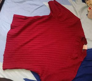 Vintage Ribbed Knit Top