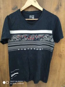 Navy Blue Tshirt For Men