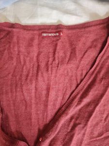 Terranova Burgundy Cardigan