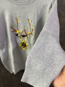 DEER FACE SWEATER