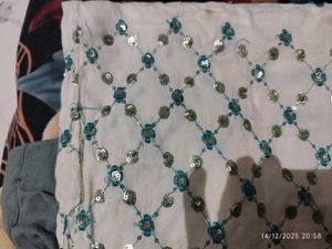 Gorgeous embroidered garara