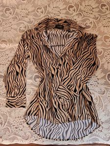 Cheetah Printed Shirt