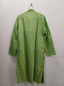 Silk Kurta Chudidar Set (Green)