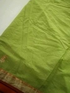 Elegant Green Saree