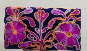 Multicolored Cloth Clutch / Purse