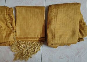 Mustard Embroidered Suit set