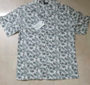 new shein brand stylish Patterned Shirt