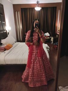 Rani Pink Lehenga For Wedding