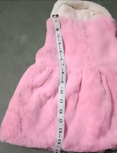 Pink Faux Girls Frock 🩷