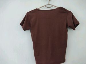 Brown Tank Top