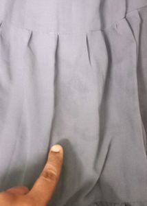 Grey beautiful crop top Set