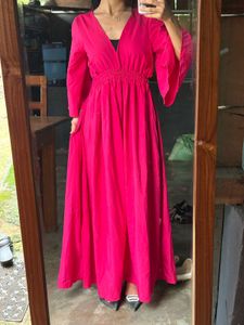 Maxi Rose Pink Dress For 450