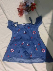 A Pure Denim Frock
