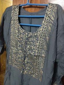 Elegant Embroidered Kurta