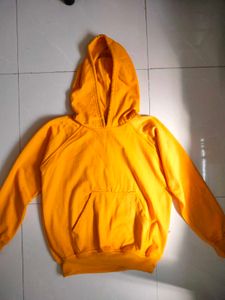 Oversized Yellow Hoodie For Men And Women