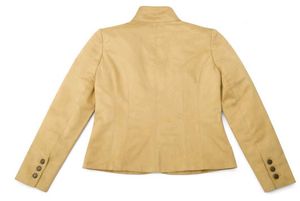 Yellow Casual Jacket