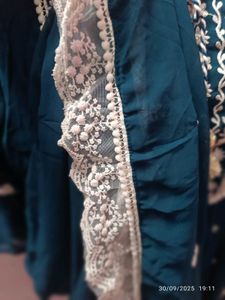 new xl embroidery georgette anarkali