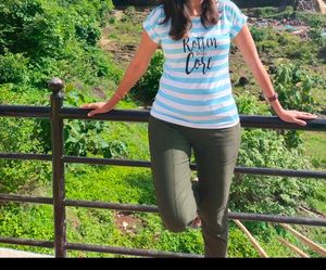 Combo Of Cotton Pant And Trendy Tshirt