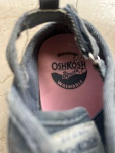 OshKosh Denim Slip-On Shoes with welcrow closure