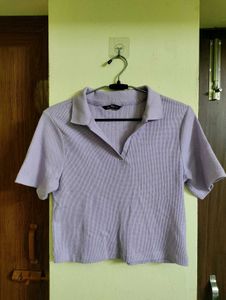 Tunic Top- Ribbed Lavender 💟