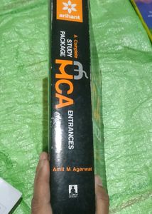 MCA Entrance Exam Book