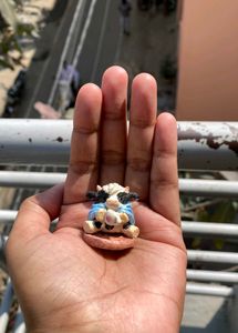 Handmade Clay Moo Work Buddy
