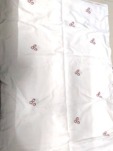 It&#39;s An Embroidery White Saree