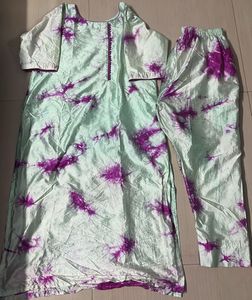 Tie-Dye Kurta Set