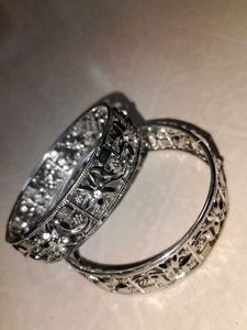 Silver Bangle Set