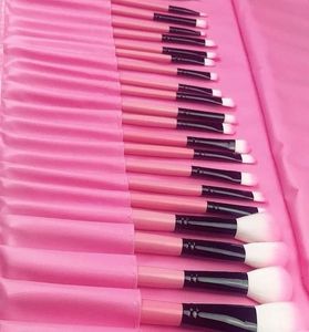Pink Makeup Brush Set