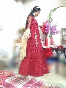 Elegant Red Lehenga Choli