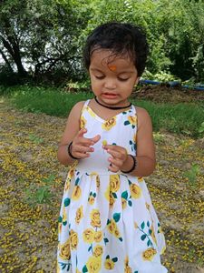 Cute Floral Sundress Frock